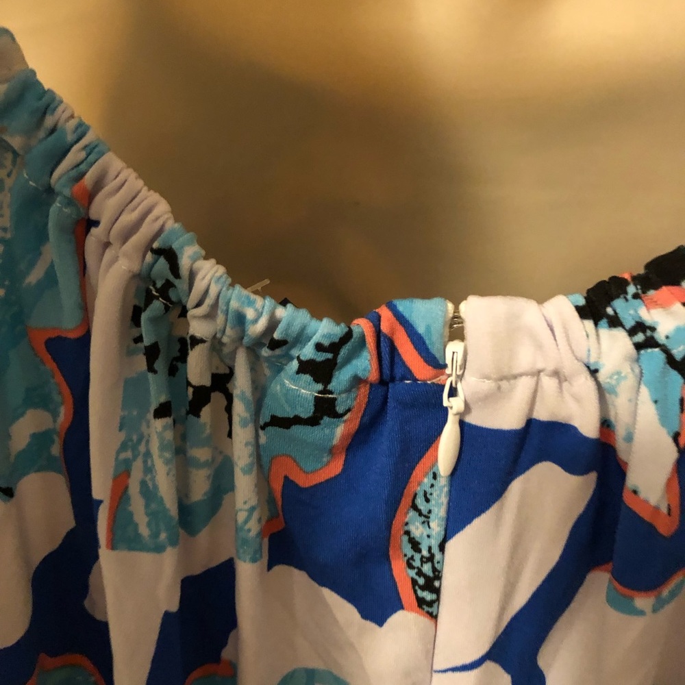 Kaari Blue sleeveless Top size Large - Picture 3 of 8